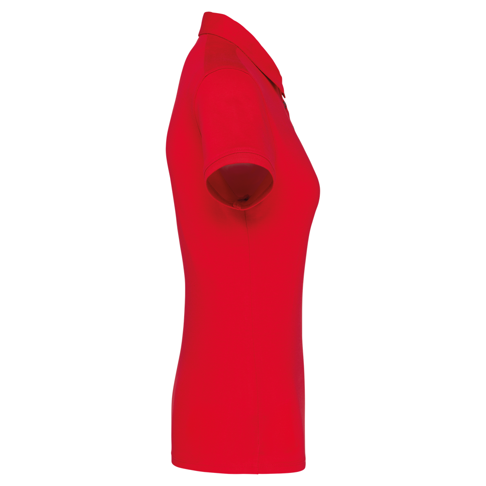 K263 - Jersey-Kurzarm-Polohemd für Damen