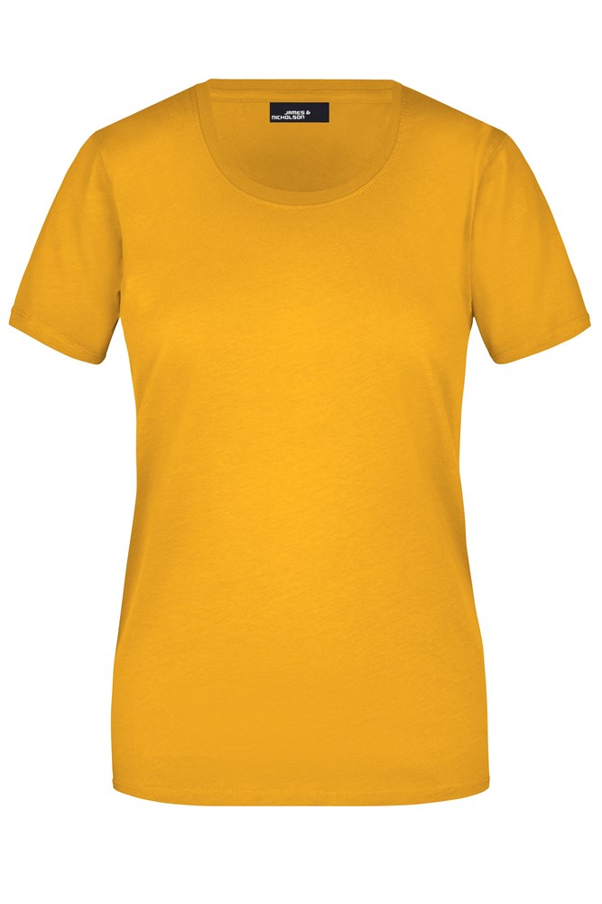 Ladies' Basic-T - Gold-yellow (ca. Pantone 136C)