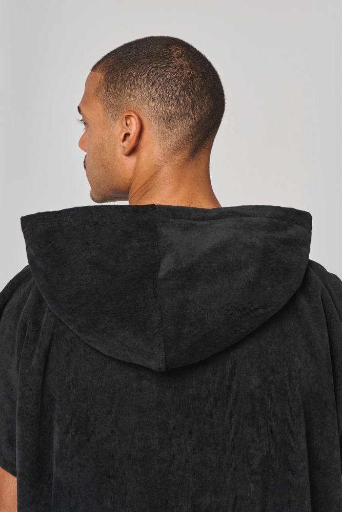 PA581 - Unisex-Frottee-Poncho mit Kapuze