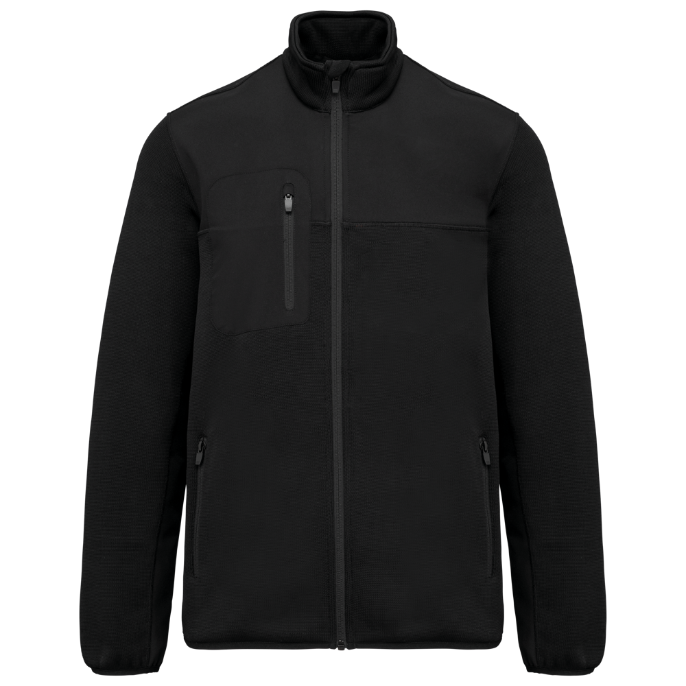 WK9108 - Recycelte Herren Polyestertrikot Jacke