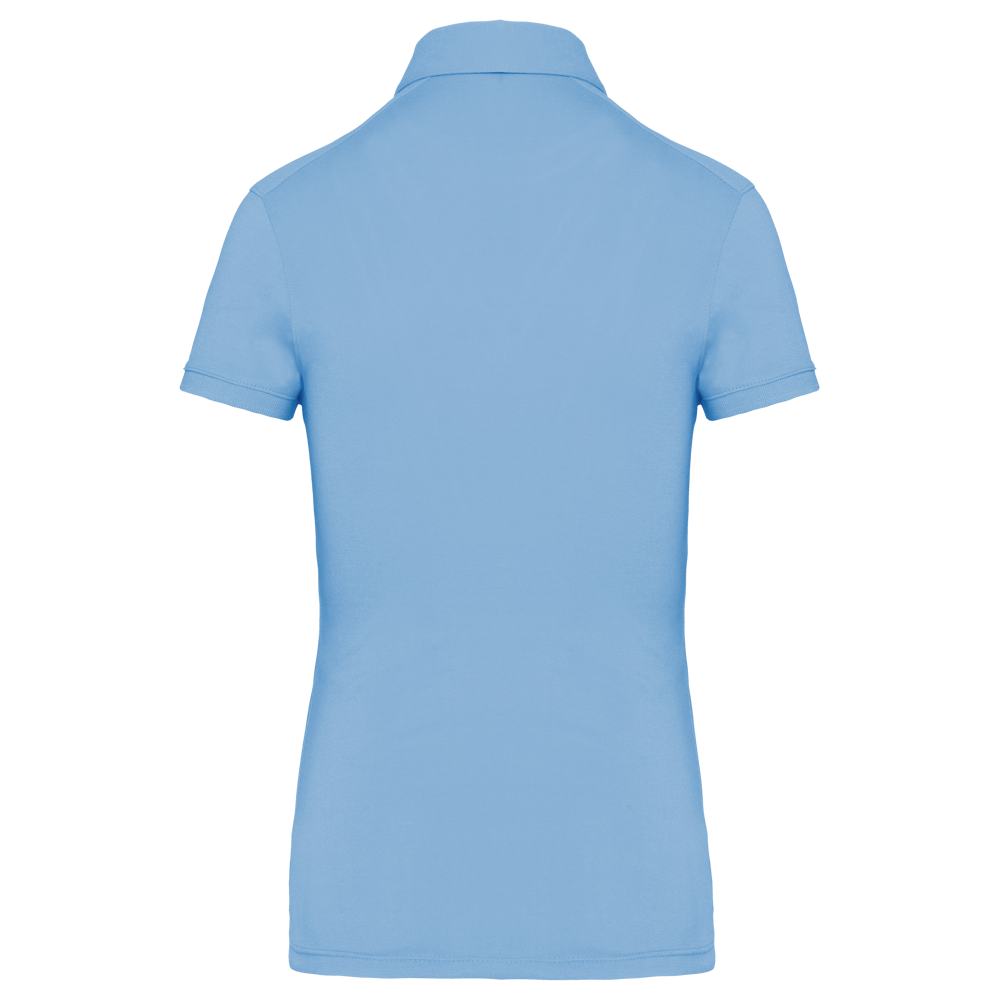 K263 - Jersey-Kurzarm-Polohemd für Damen