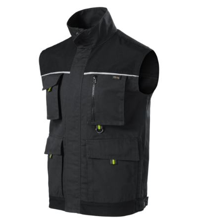 Arbeitsweste Herren Ranger ebony grau