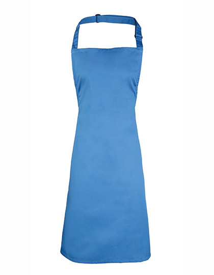 Premier Workwear - Colours Collection Bib Apron - Sapphire (ca. Pantone 300C)