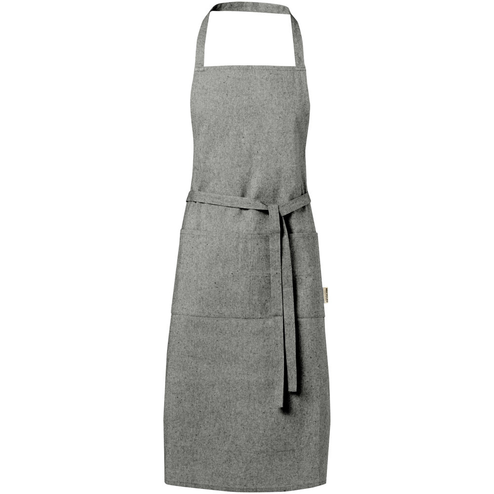 Pheebs 200 g/m² recycelte Schürze - heather schwarz