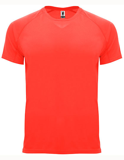 Roly Sport - Men´s Bahrain T-Shirt - Fluor Coral 234