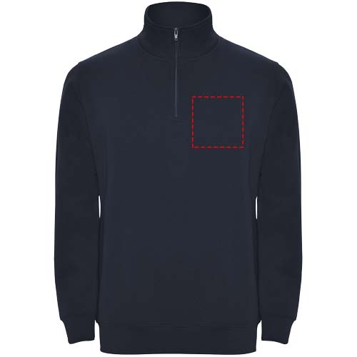 Aneto 280 g/m² Pullover mit Viertelreißverschluss