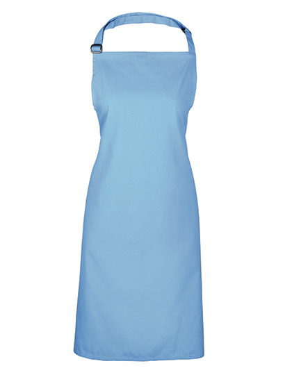 Premier Workwear - Colours Collection Bib Apron - Cornflower (ca. Pantone 279C)