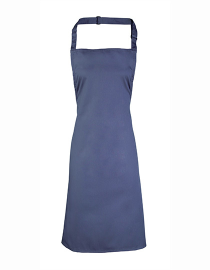 Premier Workwear - Colours Collection Bib Apron - Marine Blue (ca. Pantone 281C)