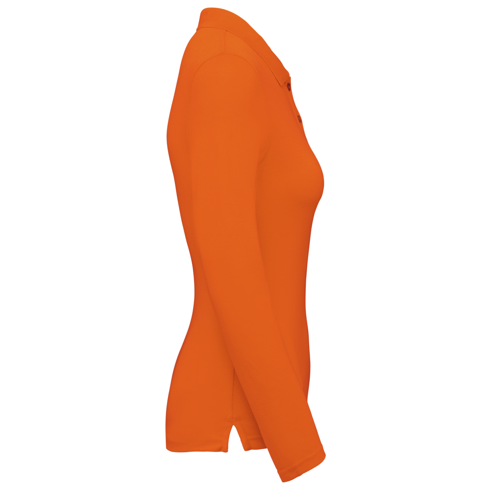 WK277C - Langarm-Polohemd für Damen