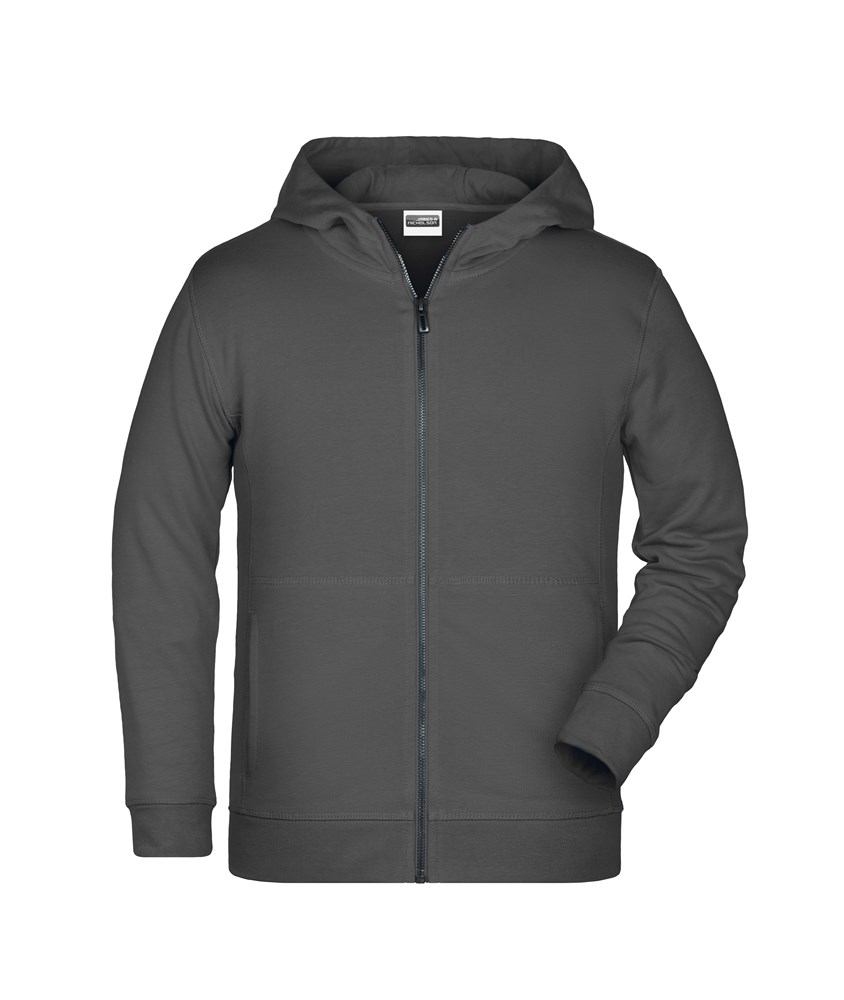 Children's Zip Hoody OCS Blended & RCS - Graphite (ca. Pantone 432C)