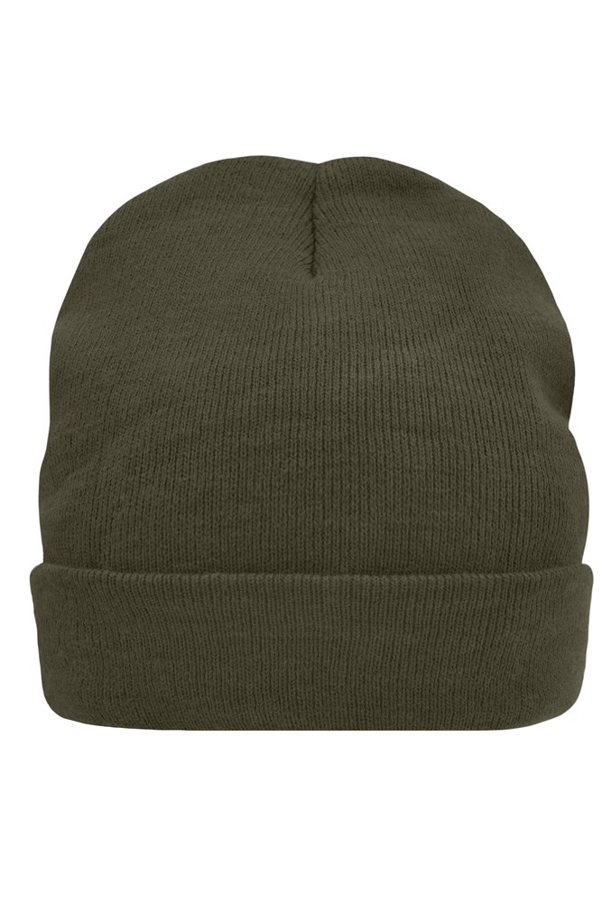Knitted Cap Thinsulate™ - Olive (ca. Pantone 5747C)