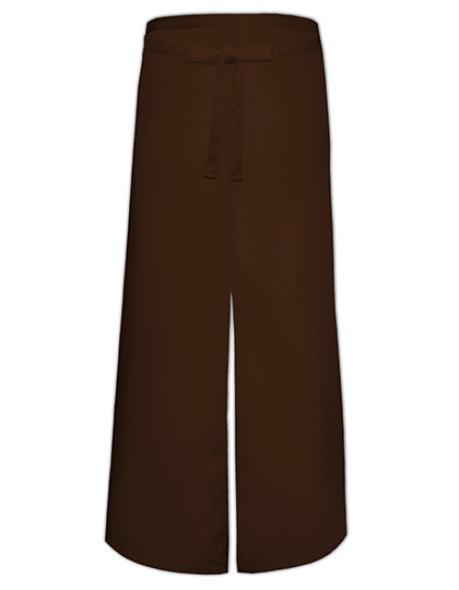 Link Kitchen Wear - Bistro Apron With Split - Brown