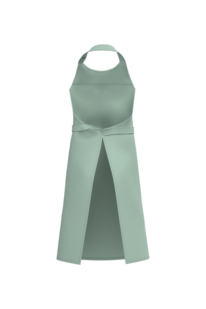 K8007 - Bio-Baumwolle Schürze mit Tasche