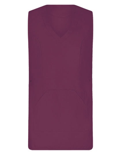 Exner - Überwurfschürze Soft-Touch - Bordeaux