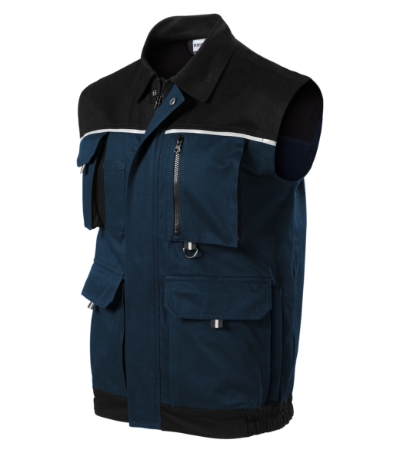 Arbeitsweste Herren Woody marineblau