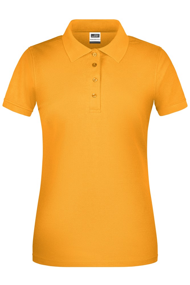 Ladies' ORGANIC Workwear Polo OCS Blended - Gold-yellow (ca. Pantone 1235C)