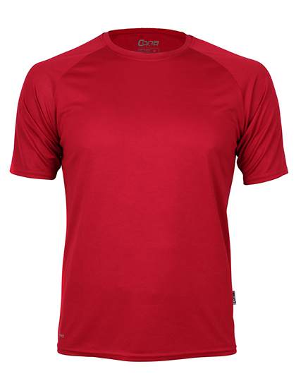 CONA SPORTS - Rainbow Tech Tee - Red
