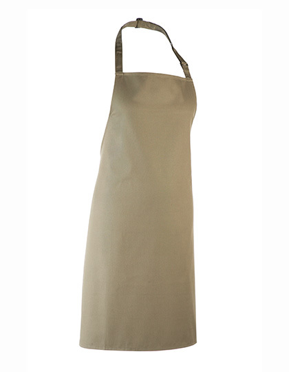 Premier Workwear - Colours Collection Bib Apron - Olive (ca. Pantone 378C)