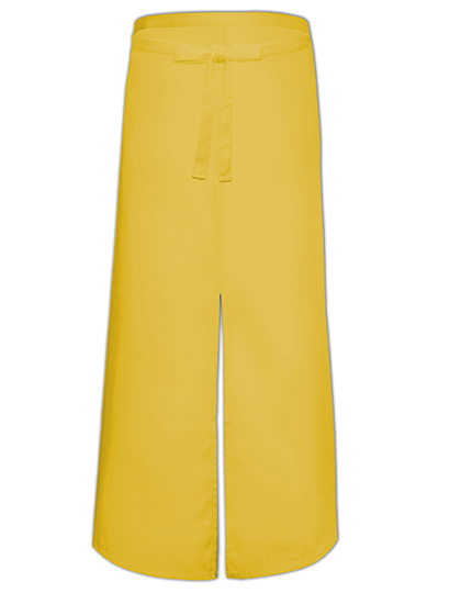 Link Kitchen Wear - Bistro Apron With Split - Yellow