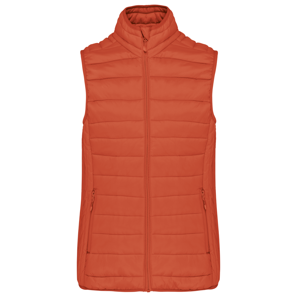 K6114 - Leichte Damen-Steppweste - Burnt Ochre