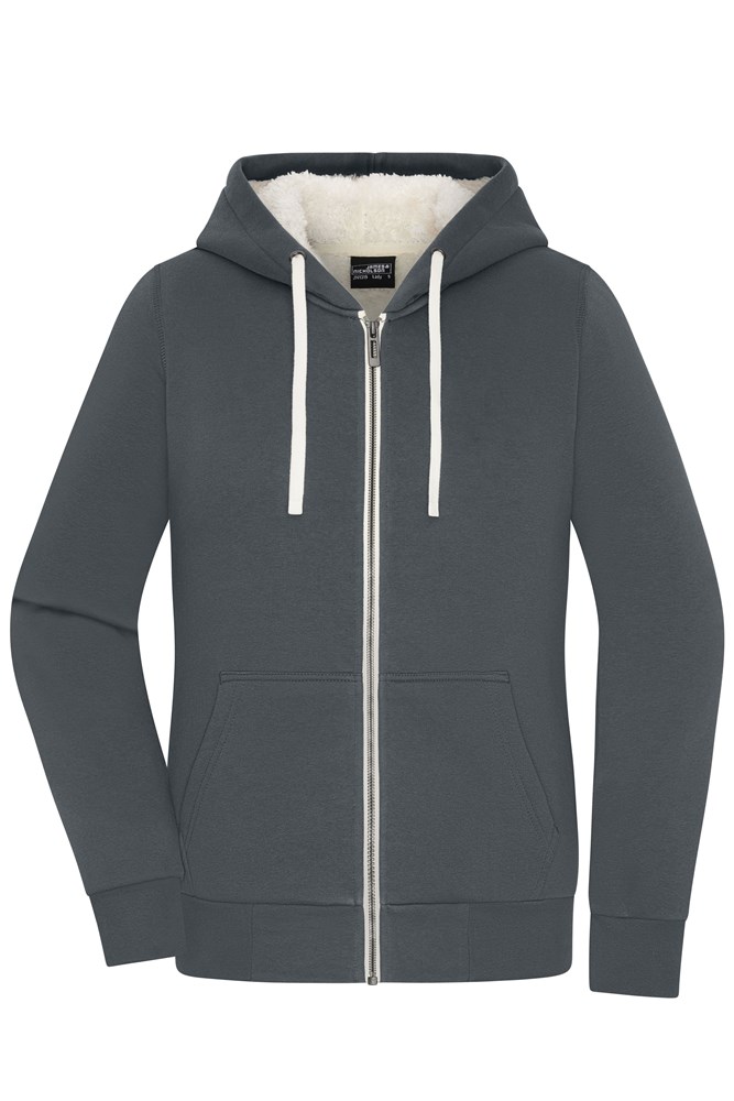 Ladies' Doubleface Jacket OCS Blended - Graphite/nature (ca. Pantone 432C
7500U)