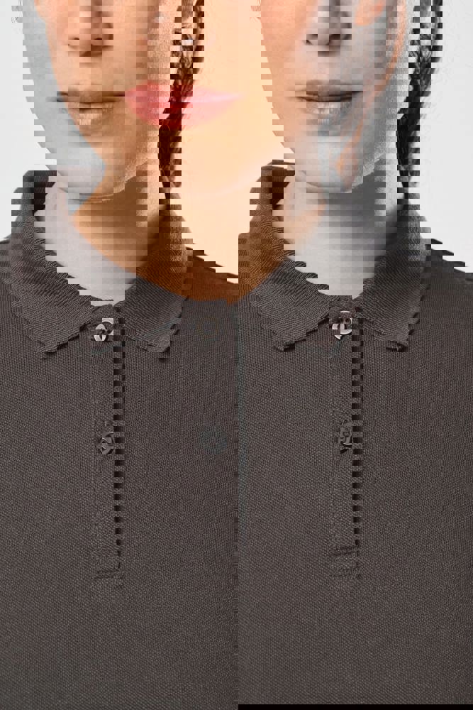 WK277C - Langarm-Polohemd für Damen