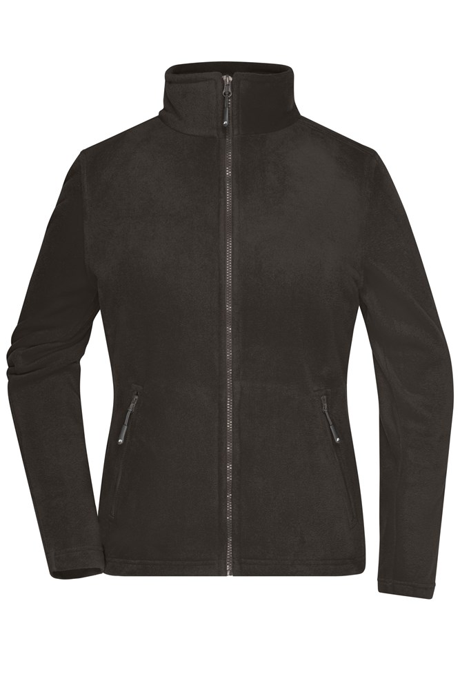 Ladies' Fleece Jacket - Dark-grey (ca. Pantone 7538C)