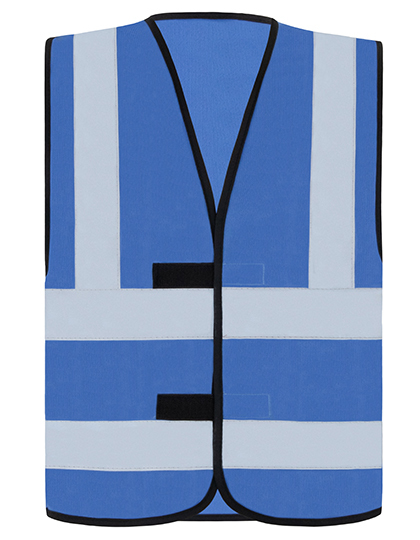 Korntex - Hi-Vis Safety Vest With 4 Reflective Stripes Hannover - Blue