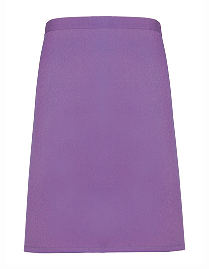 Premier Workwear - Colours Collection Mid Length Apron - Rich Violet (ca. Pantone 2587C)