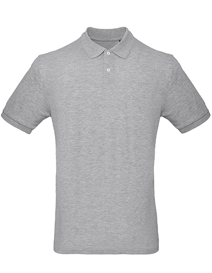 B&C BE INSPIRED - Inspire Polo /Men_° - Heather Grey