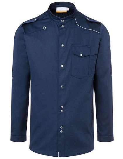 Karlowsky - Kochhemd New Identity - Navy (ca. Pantone 533C)