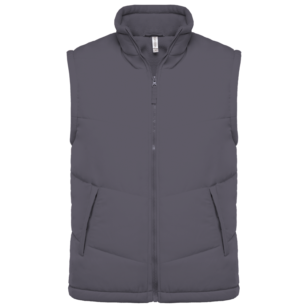 K6118 - Bodywärmer mit Fleecefutter - Convoy Grey