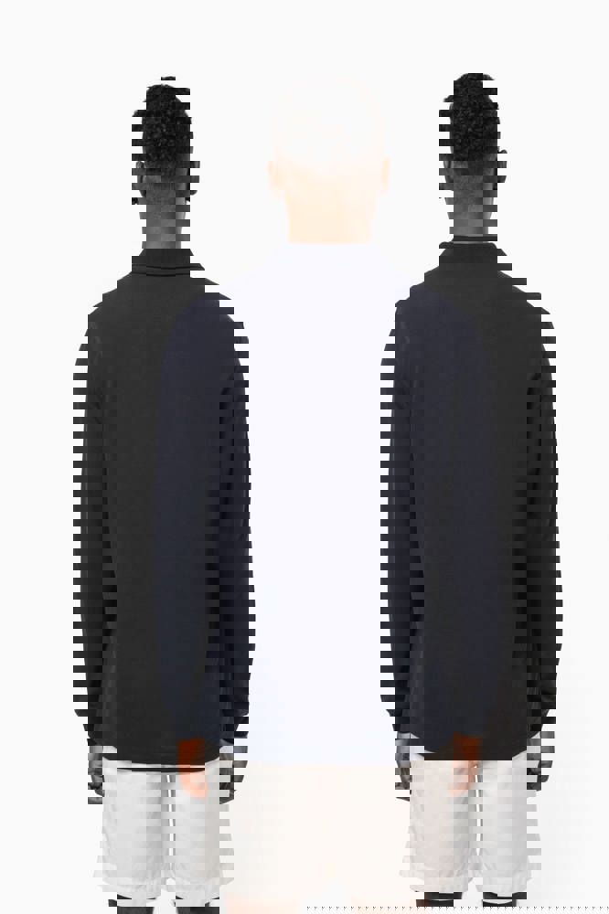 K2027C - Herren Piqué-Polohemd lange Ärmel Bio-180