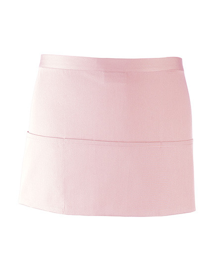 Premier Workwear - Colours Collection 3-Pocket Apron - Pink (ca. Pantone 1895C)