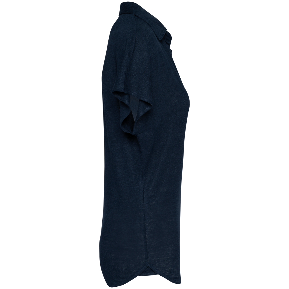 SP221 - Damen-Polohemd aus Leinen