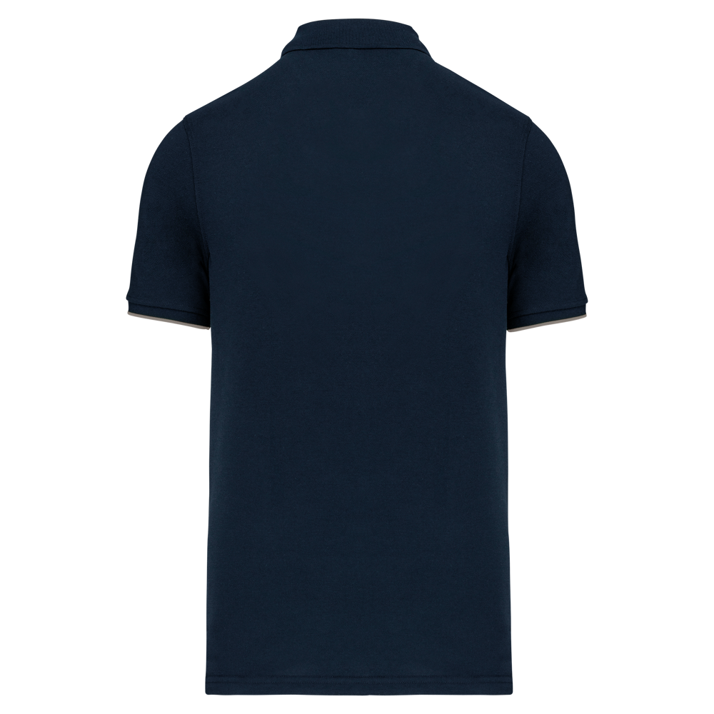 WK270 - Polo Day To Day mit kontrastfarbenen, kurzen Ärmeln
