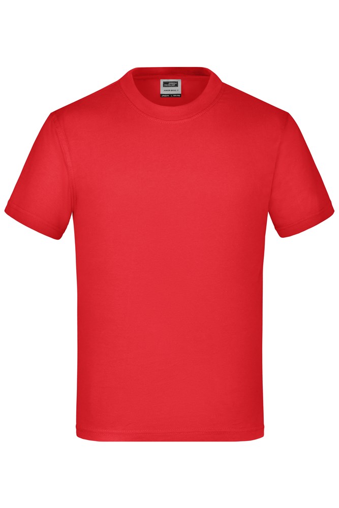 Junior Basic-T - Tomato (ca. Pantone 186C)