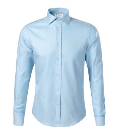 Hemd Herren Journey blau/weiß gestreift
