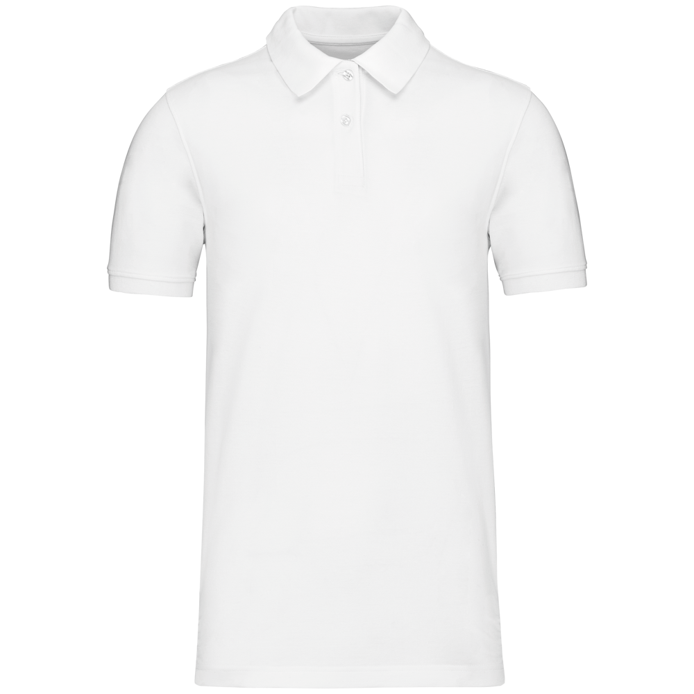 - Piqué-Polohemd Bio180 für Herren - White