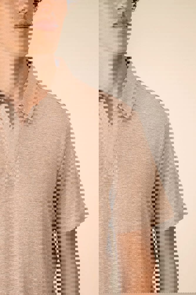 SP220 - Herren-Polohemd aus Leinen