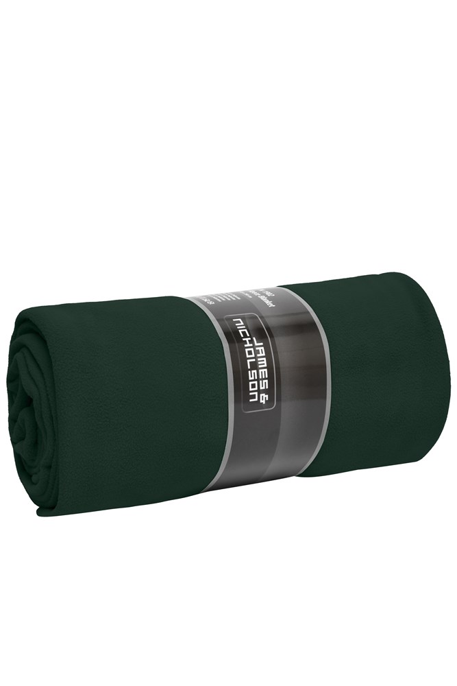 Fleece Blanket XXL - Dark-green (ca. Pantone 343C)