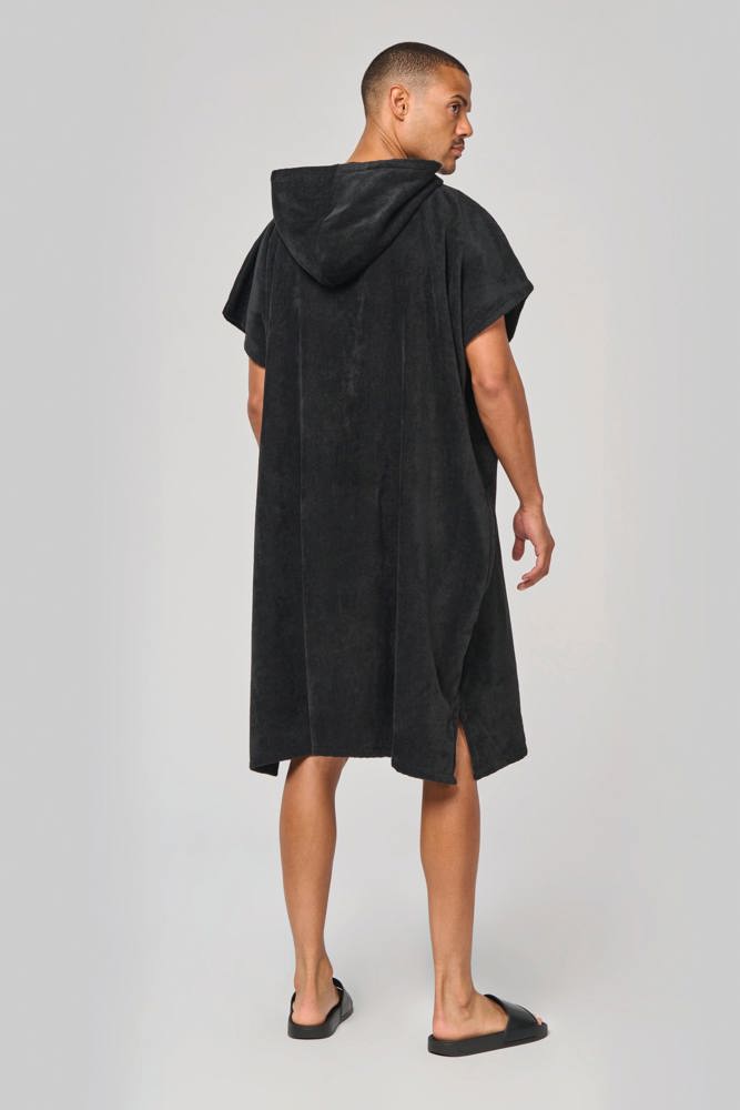 PA581 - Unisex-Frottee-Poncho mit Kapuze