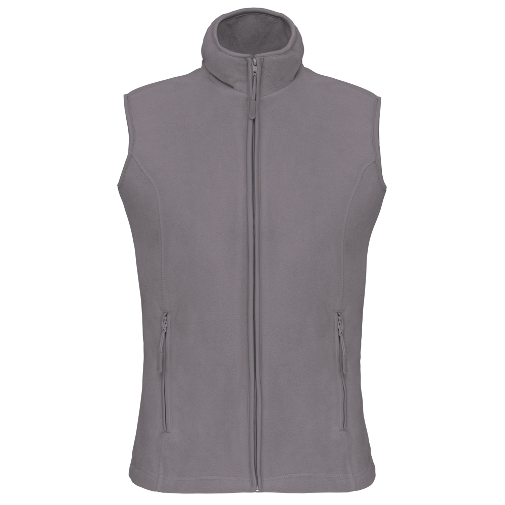 - Mikrofleece-Bodywarmer für Damen - Convoy Grey