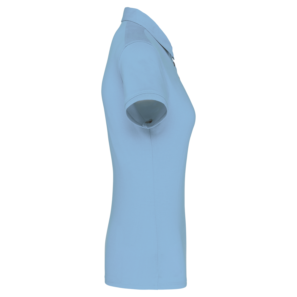 K263 - Jersey-Kurzarm-Polohemd für Damen