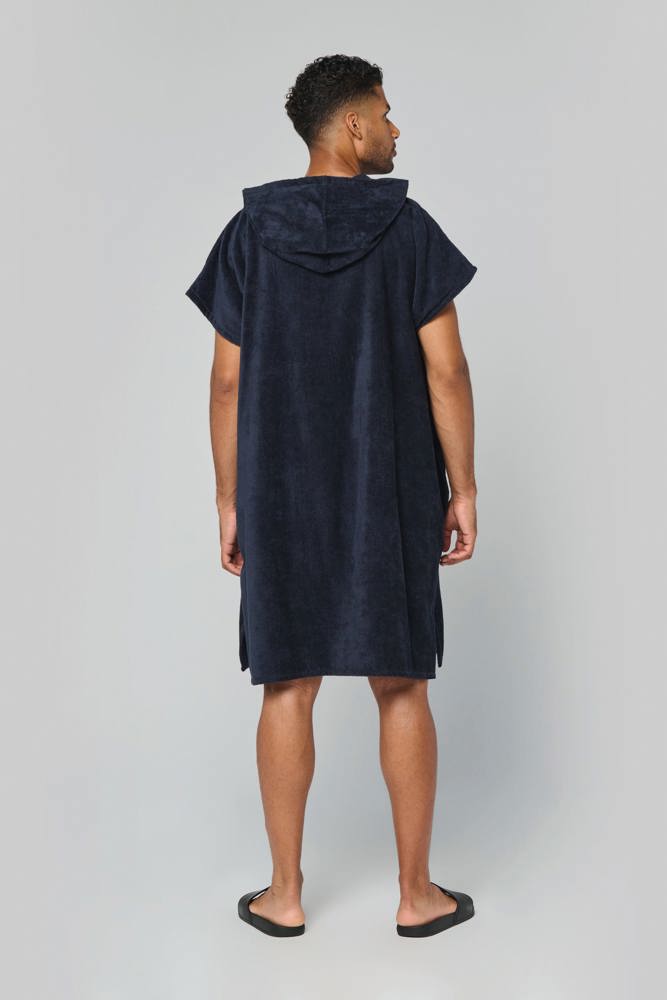 PA581 - Unisex-Frottee-Poncho mit Kapuze