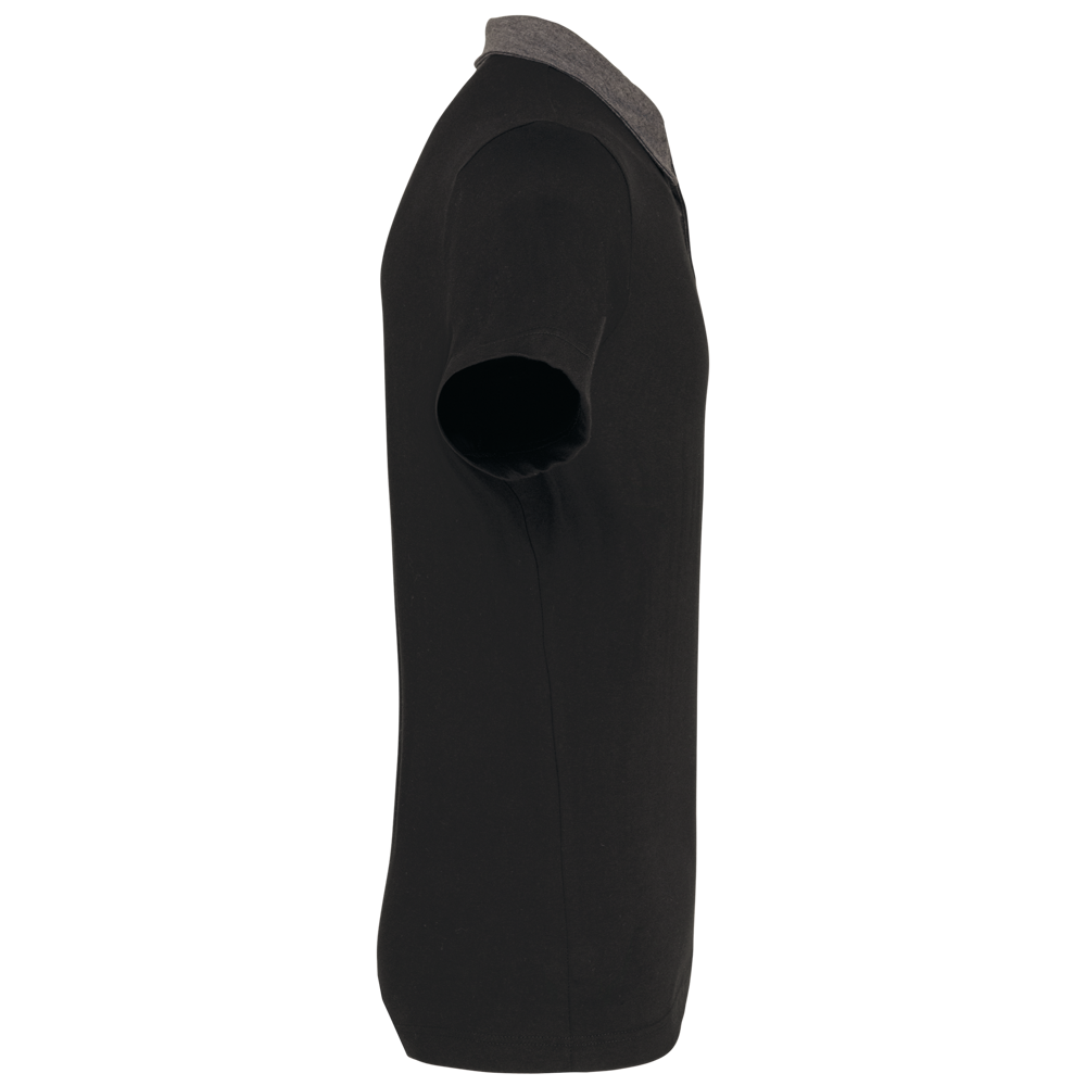 K260 - Zweifarbiges Jersey-Polohemd für Herren