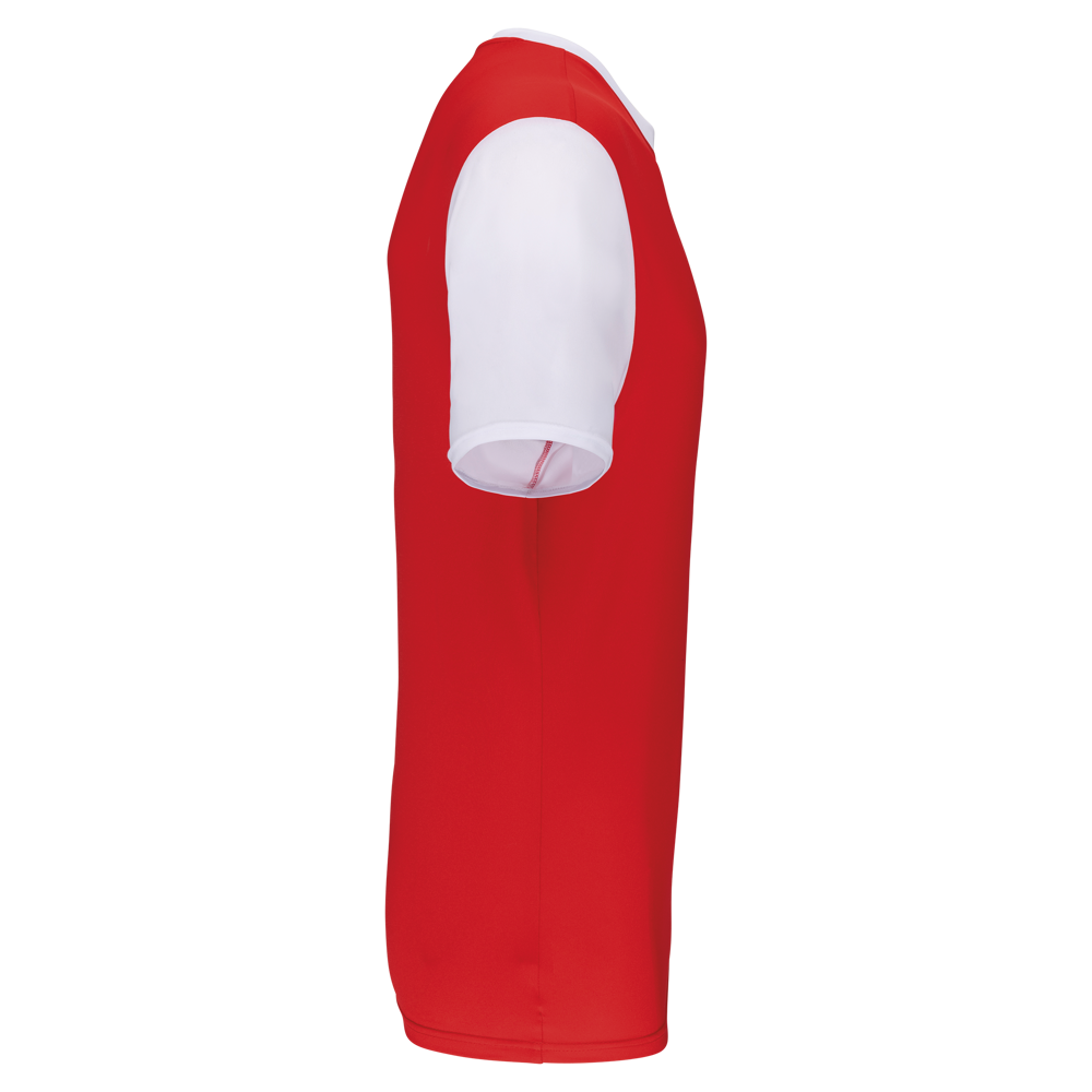 PA4024 - Zweifarbiges Kurzarmtrikot für Kinder