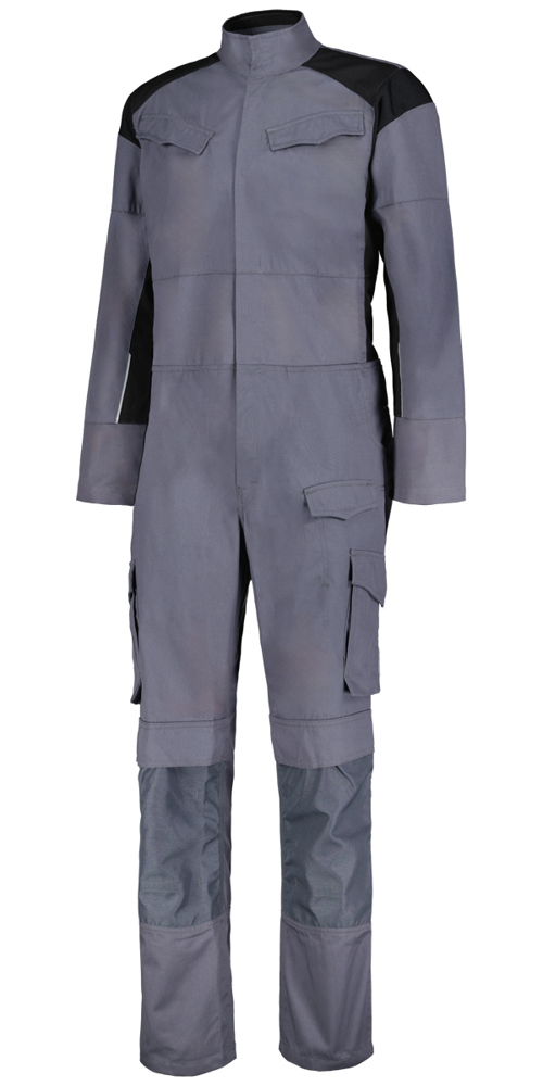 Overall Morris - Grau/Schwarz