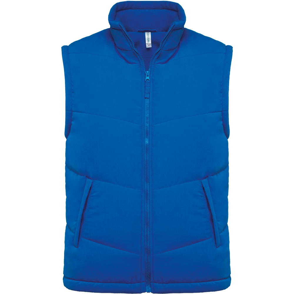 K6118 - Bodywärmer mit Fleecefutter - Light Royal Blue