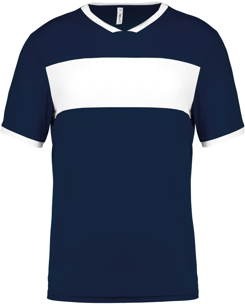 PA4000 - Kurzarm-Trikot für Erwachsene - Sporty Navy / White